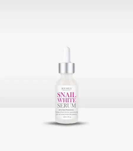 Roushun Snail White Serum for Face Whitening 30ml bottle