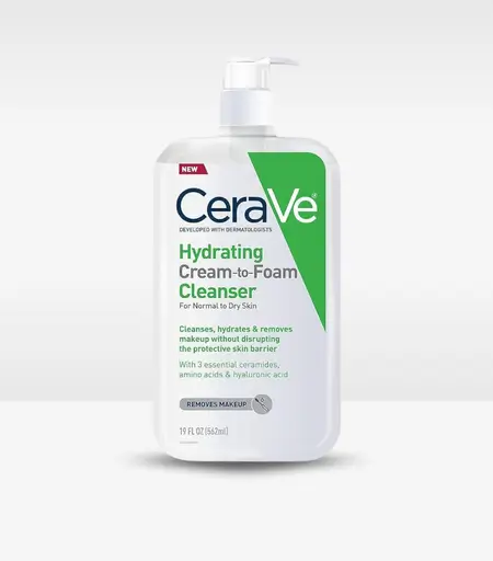 Cerave Hydrating Cream To Foam Cleanser 562ml