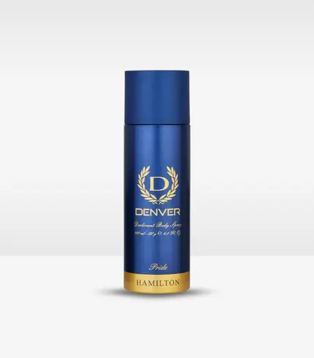 Denver Hamilton Pride Deodorant Body Spray 165ml – Masculine Fragrance for Men