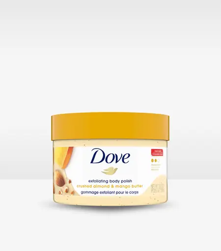 Dove Exfoliating Body Polish with Crushed Almond & Mango Butter 298g – Original Skincare in Sri Lanka