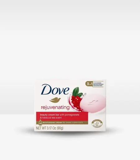 Dove Rejuvenating Beauty Cream Soap Bar with Pomegranate & Hibiscus Tea 90g – Original Moisturizing Soap in Sri Lanka