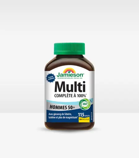 Jamieson 100% Complete Multivitamin for Men 115 Capsules