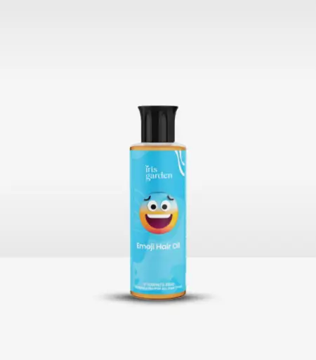 Iris Garden Emoji Hair Oil 100ml – Scalp Detox and Hair Nourishment Oil