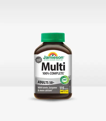 Jamieson 100% Complete Multivitamin for Adults 50+