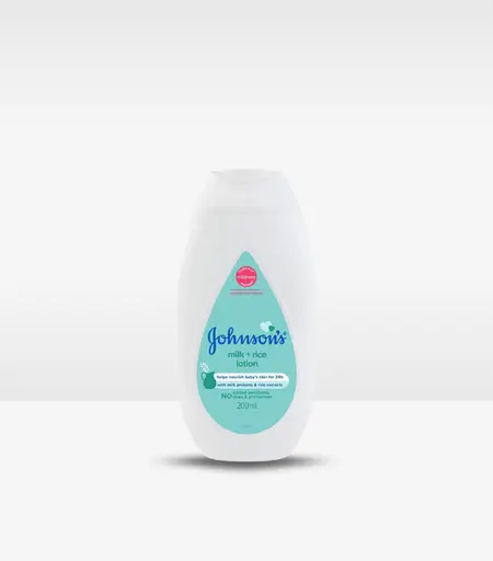 Johnsons Milk and Rice Baby Lotion 200ml Original Baby Skincare Product in Sri Lanka