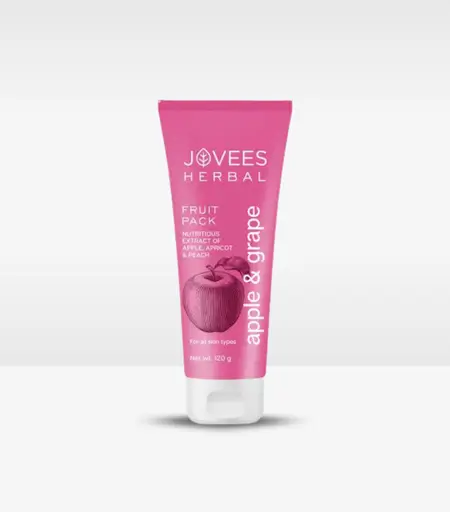 Jovees Apple & Grape Fruit Pack – Original Fruit Facial for Glowing Skin