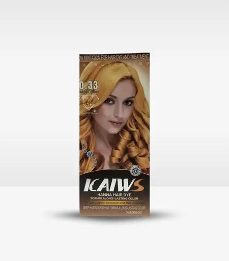 Kaiws Gold Hair Colour Pack 0.33 60ml Permanent Hair Dye Sri Lanka