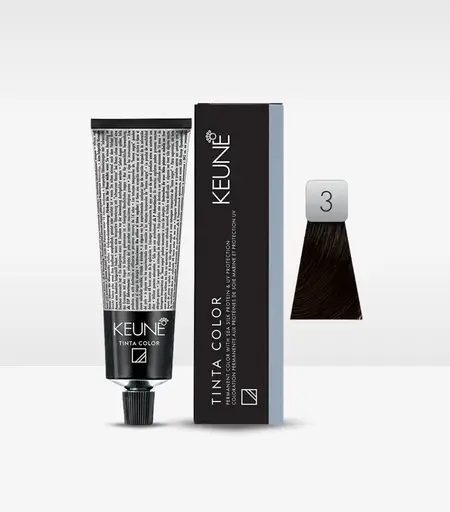 Keune Tinta Color 3 Dark Brown Permanent Hair Color Tube – Buy Online in Sri Lanka
