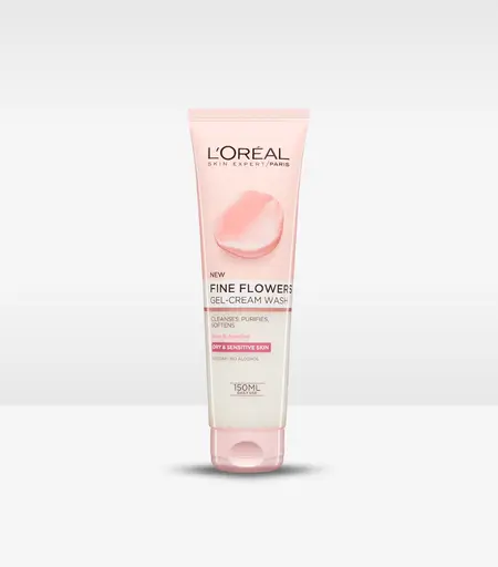 L'Oréal Paris Fine Flowers Gel-Cream Face Wash 150ml – Original Product in Sri Lanka