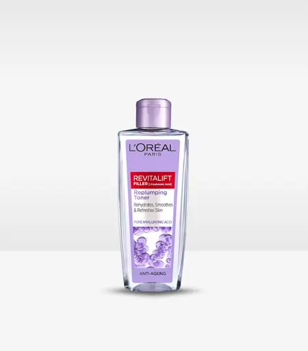 Loreal Paris Revitalift Filler Hyaluronic Acid Replumping Face Toner 200ml