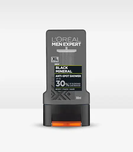 Loreal Paris Black Mineral Anti-Spot Shower Gel 300ml