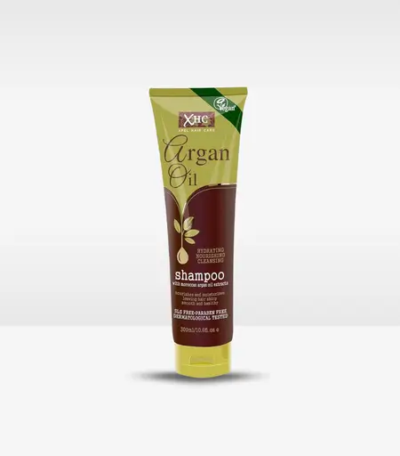XHC Argan Oil Shampoo 300ml bottle for hair nourishment and repair