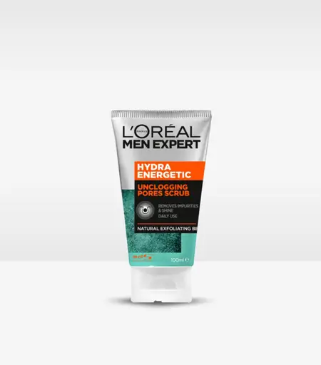 Loreal Men Expert Hydra Energetic Deep Exfoliating Face Scrub 100ml