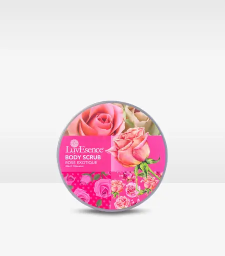 LuvEsence Rose Exotique Body Scrub 200g – Natural Exfoliating Body Scrub in Sri Lanka