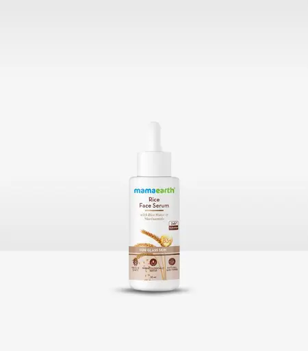 Mamaearth Rice Face Serum with Rice Water and Niacinamide 30ml for Glass Skin Sri Lanka