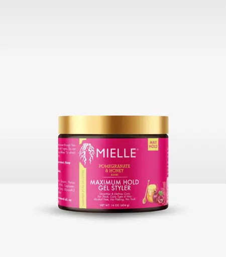 Mielle Pomegranate and Honey Maximum Hold Gel Styler 464g for Curly Hair Sri Lanka