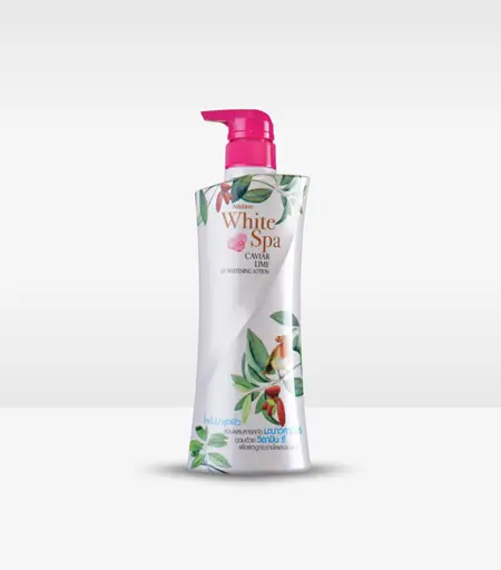 Mistine White Spa Caviar Lime UV Whitening Lotion 400ml