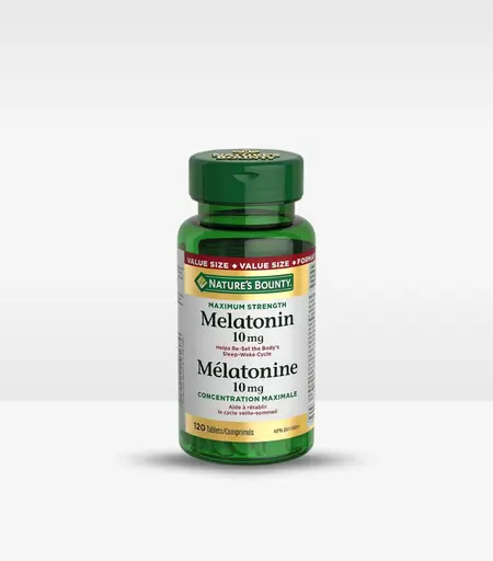 Nature’s Bounty Melatonin 10mg 120 Capsules Original Product in Sri Lanka