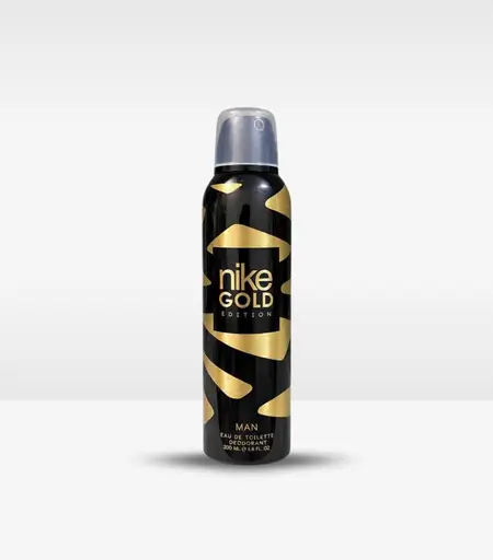 Nike Gold Men Eau De Toilette Deodorant Spray for Men 200ml