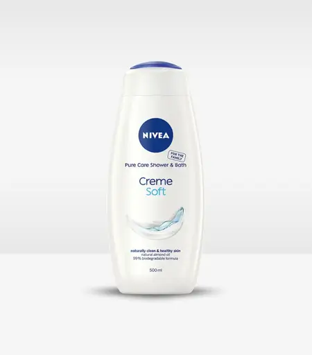  Nivea Pure Care Soft Shower Creme 500ml