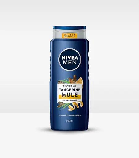 Nivea Men Tangerine Mule 3 In1 Shower Gel for Men 500ml