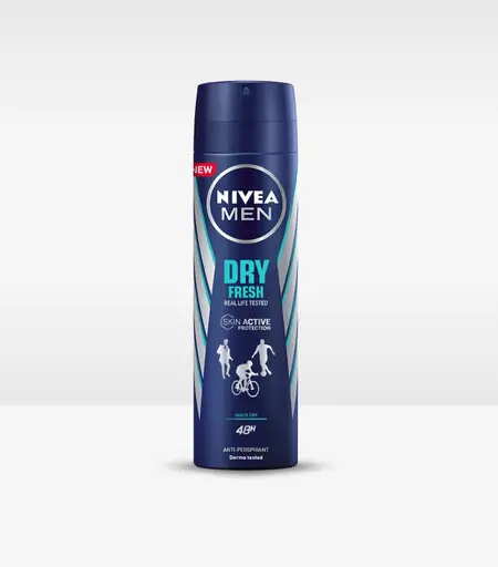 Nivea Men Dry Fresh Antiperspirant Deodorant Spray 200ml – Long-Lasting 48H Protection Sri Lanka