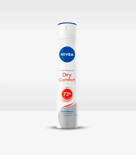 Nivea Deodorant Spray 72H Dual Protect Dry Comfort 200ml