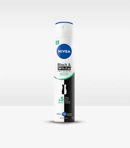 Nivea Black & White Invisible Active + Antibacterial Deodorant Spray 200ml – Best Price in Sri Lanka