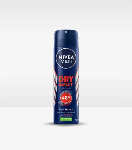 Nivea Men Dry Impact Deodorant Body Spray 150ml Original Product Sri Lanka