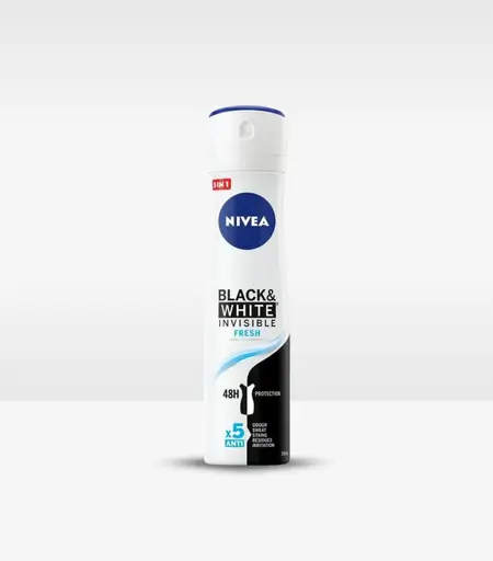 Nivea Black & White Invisible Fresh Anti-Perspirant Deodorant Spray 150ml