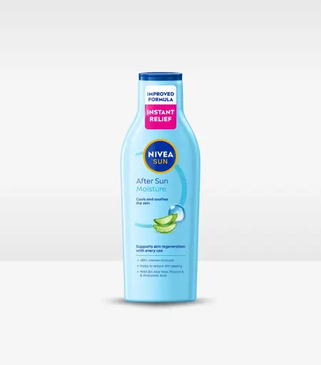 Nivea Sun After Sun Moisture Lotion Instant Relief 200ml – Soothing Aloe Vera & Hyaluron Lotion Sri Lanka