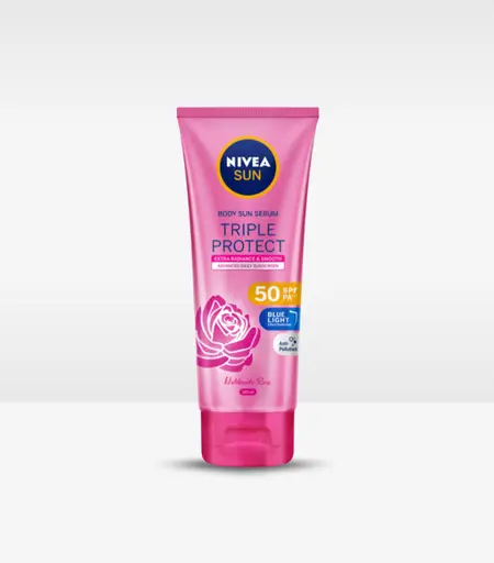 Nivea Sun Triple Protect Extra Radiance & Smooth Body Sun Serum SPF 50 PA+++ 180ml