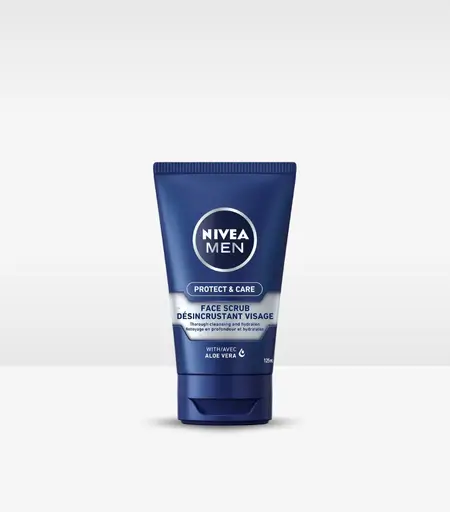 Nivea Men Protect & Care Exfoliating Face Scrub 125ml – Gentle Deep Cleansing for Men in Sri Lanka
