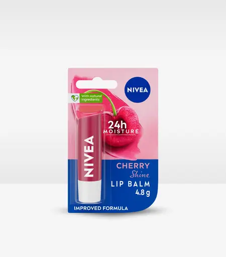 Nivea Fruity Shine Cherry Lip Balm 4.8g – Moisturizing Lip Care in Sri Lanka