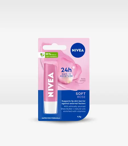 Nivea Super Soft Rose Lip Balm 4.8g