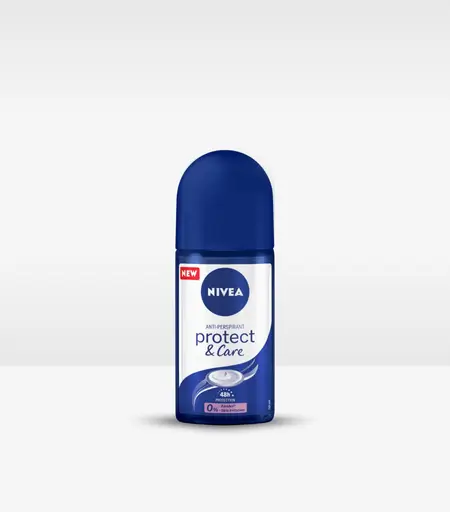 Nivea Protect & Care 48h Anti-Perspirant Roll-On Deodorant 50ml – Alcohol-Free in Sri Lanka