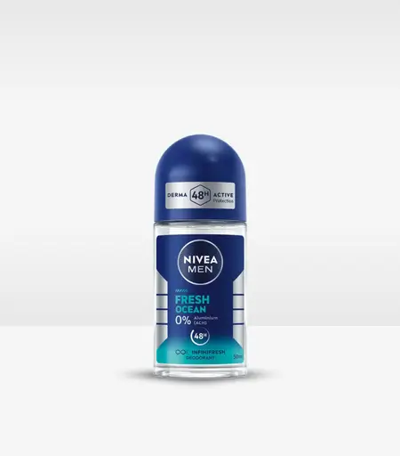 Nivea Men Fresh Ocean Roll On 50ml – 48h Protection Deodorant in Sri Lanka