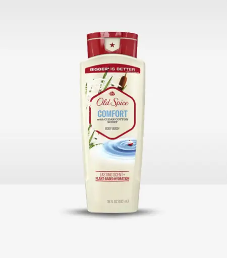 Old Spice Men's Body Wash Comfort with Clean Cotton 532ml Original Product Sri Lanka