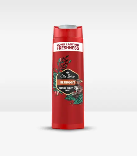 Old Spice Bear Glove 2-In-1 Shower Gel and Shampoo 400ml bottle for men