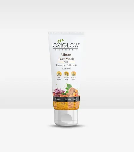 OxyGlow Herbals Ubtan Face Wash 100g for Glowing Skin Sri Lanka