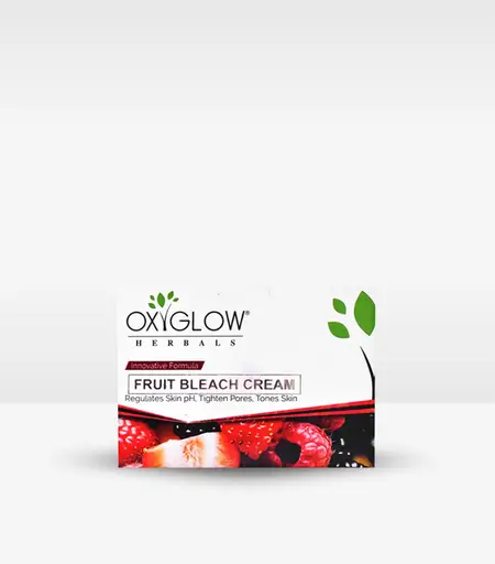 Oxyglow Herbals Multi Fruit Bleach Cream 50g for glowing skin