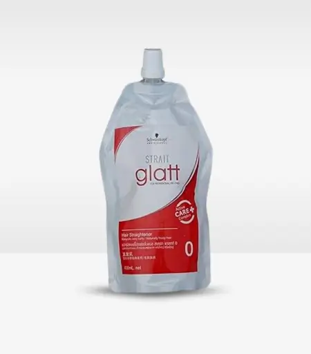 Schwarzkopf Glatt Professional Hair Straightening Cream 400ml - Smooth and sleek hair styling cream