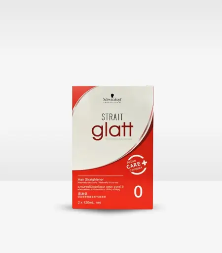 Schwarzkopf Glatt Professional Hair Straightening Cream No. 0 240ml – Effective Hair Straightening Treatment