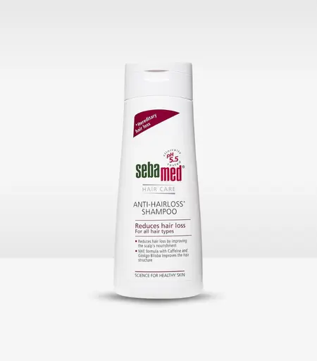 Sebamed Anti Hair Loss Shampoo 200ml bottle for hair fall control