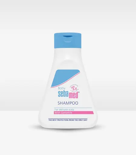 Sebamed Baby Shampoo 150ml bottle – gentle care for baby's scalp