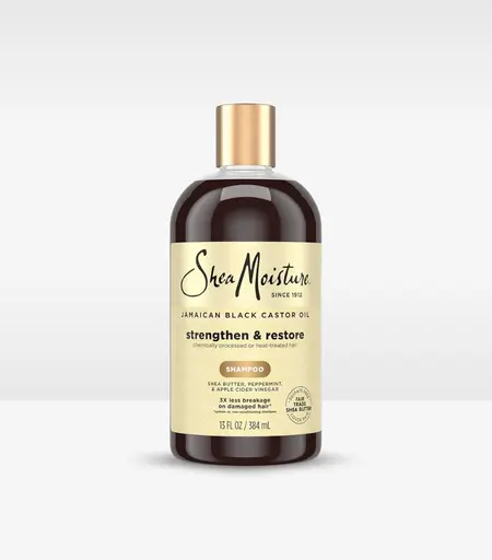 Shea Moisture Jamaican Black Castor Oil Strengthen & Restore Shampoo 384ml – Original Sulfate-Free Hair Care in Sri Lanka