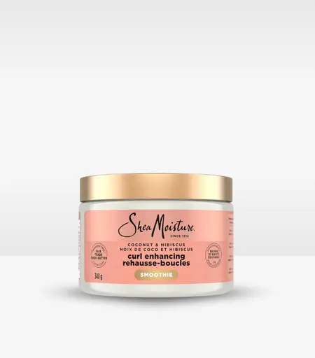 Shea Moisture Coconut & Hibiscus Curl Enhancing Smoothie 340ml – Original Curl Defining Cream in Sri Lanka