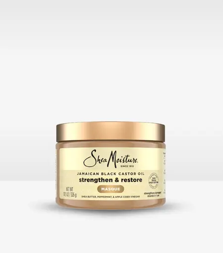 Shea Moisture Jamaican Black Castor Oil Strengthen & Restore Treatment Masque 326ml – Deep Conditioning Hair Mask in Sri Lanka