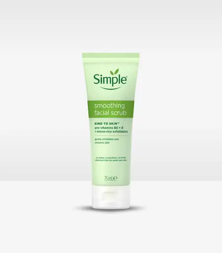 Simple Kind to Skin Smoothing Facial Scrub 75ml – Original Product