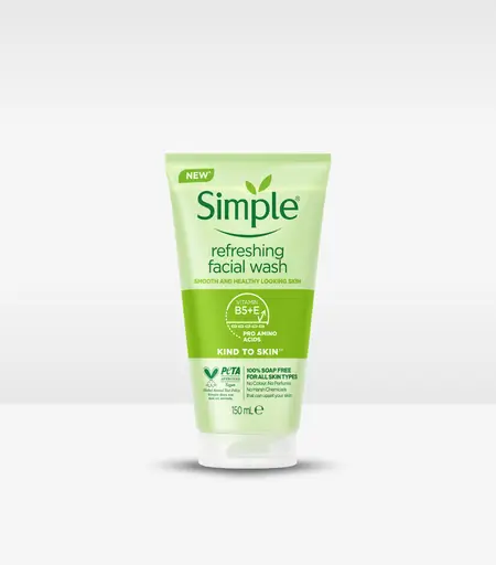 Simple Refreshing Facial Wash 150ml Gentle Face Cleanser for Sensitive Skin Sri Lanka